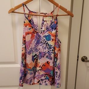 Yumi Kim Flowy Multicolored print tank